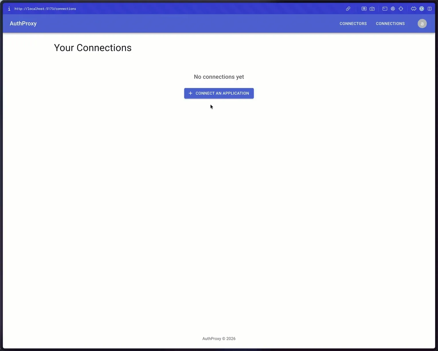 Creating a connection in the Marketplace