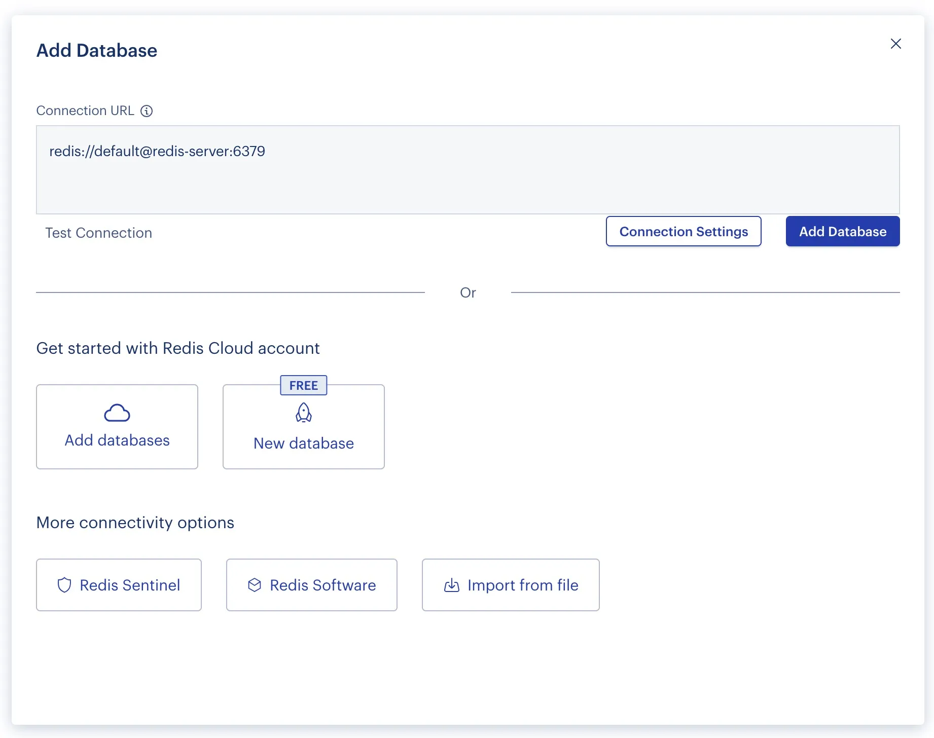 Add AuthProxy Redis to RedisInsight